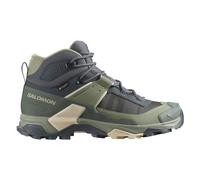 Salomon - Chaussures de randonnée en GORE-TEX - X Ultra 5 Mid GTX W Turbulence / Sedona Sage / Tender Peach pour Femme - Taille 5 UK - Vert Vert 5 UK