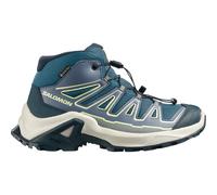 SALOMON X Ultra Mid Gore-tex J - Enfant - Gris / Bleu - taille 37- modèle 2026