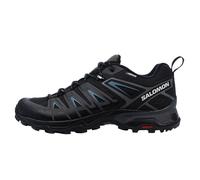 Salomon X Ultra Pioneer ClimaSalomon, Chaussures de Randonnée pour Homme, Imperméables, Offrant Adhérence Maximale, Noir, Magnet et Blue Steel, 44