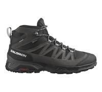 Salomon X Ward Leather Mid GTX 471817, Mens Trekking Shoes, Grey, 44 EU