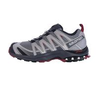 Salomon XA Pro 3D Chaussures de trail et de randonnée pour Homme, Stabilité, Accroche, Protection longue durée, Monument, 47 ⅓