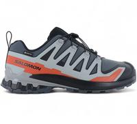 Salomon - Chaussures de trail en GORE-TEX - XA Pro 3D V9 GTX M Turbulence / Black / Burnt Ochre pour Homme - Taille 9,5 UK - Gris Gris 9,5 UK