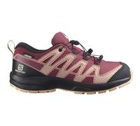Salomon XA Pro V8 Climasalomon Waterproof Chaussures d'Extérieur pour Enfants, Fit précis, Adhérence Tout-Terrain, Look Sportif, Earth Red, 34