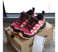 Salomon XA Pro V8 ClimaSalomon Waterproof Chaussures de Trail Running pour Enfant, Fit Précis, Adhérence Tout-Terrain, Look Sportif, Earth Red, 26