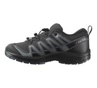 Salomon XA Pro V8, imperméable Junior, Noir/Gris foncé/Q, Chaussures de randonnée polyvalentes pour Le Confort, idéales pour Les randonnées et Le Trail Running Lors d'aventures en Plein air. 3.6