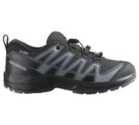 Salomon XA Pro V8, imperméable Junior, Noir/Gris foncé/Q, Chaussures de randonnée polyvalentes pour Le Confort, idéales pour Les randonnées et Le Trail Running Lors d'aventures en Plein air. 3.9
