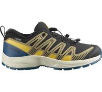 Salomon Xa Pro V8 Waterproof Trail Running Shoe Juniors Noir/Vert 5 (38) Male