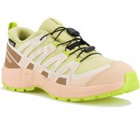 SALOMON Xa Pro V8 Wp J - Enfant - Vert / Beige / Orange - taille 37- modèle 2026