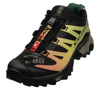 Salomon XT-4 Explorateur De Plein Air Sport Homme En Noir Jaune UK 7 - 12