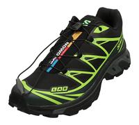 Salomon XT-6 Noir Vert Chaussures de Running Unisexe - 43 1/3 EU
