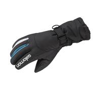 Salomon Zero CS Gants pour Enfant Multicolore Noir/Bleu XS