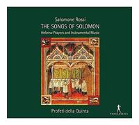 Salomone Rossi: The Song of Solomon [CD] NEUF
