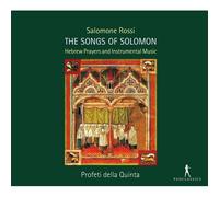 Salamone Rossi – The Songs of Solomon – CD – Digipak