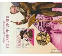 Salomoninseln Bloc-Feuillet 218 (complète. Edition.) Neuf avec Gomme Originale ** MNH 2013 Giuseppe Verdi (Timbres pour Les collectionneurs) Musique/Danse