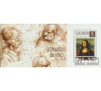 Salomoninseln Bloc-Feuillet 375 (complète. Edition.) Neuf avec Gomme Originale ** MNH 2014 Leonardo da Vinci (Timbres pour Les collectionneurs) Peinture