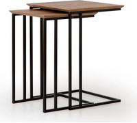 Salon 2x Table d'appoint Meubles design Luxe Aménagement moderne