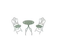 Salon bistro romantique Marilou vert
