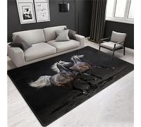 Salon Canapé Tapis Animal Cheval Brun Impression 3D Tapis Chambre Tapis De Chevet Rug D'Entrée Tapis De Yoga Tapis De Jeu Anti Dérapant Carpet 50 X 80 Cm / 19.6" X 31.5" -6C8L2U6J1V1V4C5K5G2Z