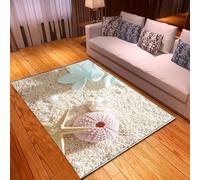 Salon Canapé Tapis Paysage D'Étoiles De Mer De Coquillages De Plage Impression 3D Tapis Chambre Tapis De Chevet Rug D'Entrée Tapis De Yoga Tapis De Jeu Anti Dérapant Carpet 100 X 200 Cm -111382260874