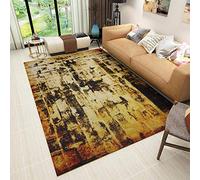 Salon Carpette Grand Tapis Home Tapis Poil RasStyle Industriel rétro nostalgique 160x230CM (5'3''x7'7'')
