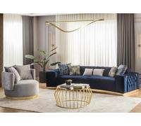 Salon Chesterfield 4 places 2x fauteuils 3pcs JVmoebel