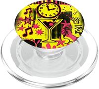 Salon Cocktail du Milieu du siècle Atomic Age PopSockets PopGrip pour MagSafe