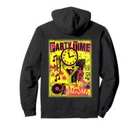 Salon Cocktail du Milieu du siècle Atomic Age Sweat à Capuche