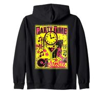 Salon Cocktail du Milieu du siècle Atomic Age Sweat à Capuche