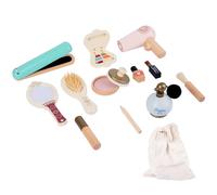 Salon De Beauté En Bois, Jouets De Maquillage, Coiffeuse Pour Enfants, Jouet D'Imitation De Famille, Petite Princesse, Cosmétiques