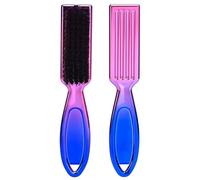 Salon de coiffure, coupe de cheveux, cou, visage, plumeau, brosses de nettoyage, salon de coiffure, enlever les poils doux, brosse, outils de coiffure, accessoires(2PCS)