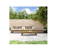 Vidaxl Salon De Jardin 4 Pcs Marron Miel Bois De Pin Massif