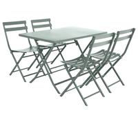 Salon De Jardin 4 Places Greensboro - Olive - Hespéride Multicolore