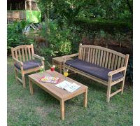 Salon de jardin 5 places teck darlington