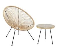 Salon de jardin Acapulco nature Kare Design