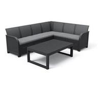 Salon de jardin allibert by keter resine gris 6 personnes gris G