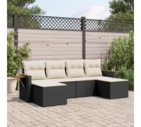 Vidaxl 3259461 Ensemble De Meubles De Jardin Crème, Blanc Crème