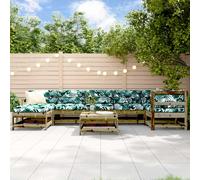 vidaXL 8-delige Loungeset met kussens geÃ¯mpregneerd grenenhout3185891 Bois G