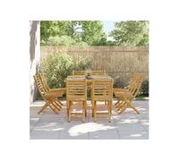 Chaises pliables de jardin lot de 8 43x54x88 cm bambou, chaise pliable, meuble d'extérieur, chaise à manger, meuble 3278519
