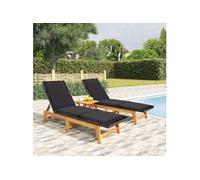 Salon de jardin Bois 1 personnes 3 pieces
