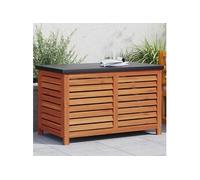 Vidaxl Boîte De Rangement De Jardin 90x48x55 Cm Bois Massif D'acacia