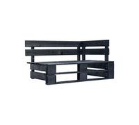 Salon de jardin Vidaxl bois rouge 4 pieces 65 x 110 x 55 cm 3 personnes rouge