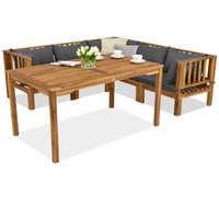 Salon de jardin Brunei Comida 5 Garden Point acacia