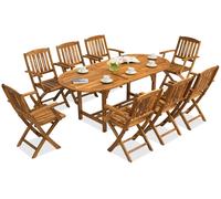 Salon de jardin en bois Hanoi/Delhi 8 Garden Point