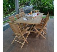 Salon de jardin en teck bueno-aires 10 p