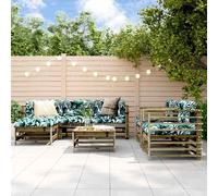 7-delige Loungeset geÃ¯mpregneerd grenenhout3186269