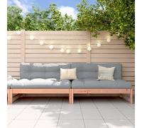 Vidaxl Canapés Centraux De Jardin 2 Pcs 120x80 Cm Bois Massif Douglas
