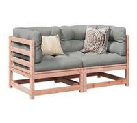 vidaXL Salon de jardin 2 pièces bois massif sapin de Douglas 3295812
