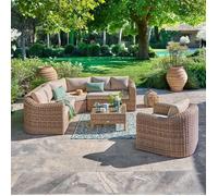 Salon de jardin Moorea 5 places savana - Hespéride