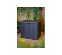Salon de jardin polypropylene gris 57.8 x 44 x 55.0 cm