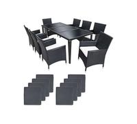 Salon de jardin resine tressee